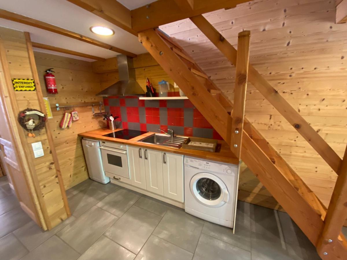 L Alpin Bel Appartement Avec Terrasse Dans Vieille Ferme De Montagne Renovee Les Orres Exteriér fotografie