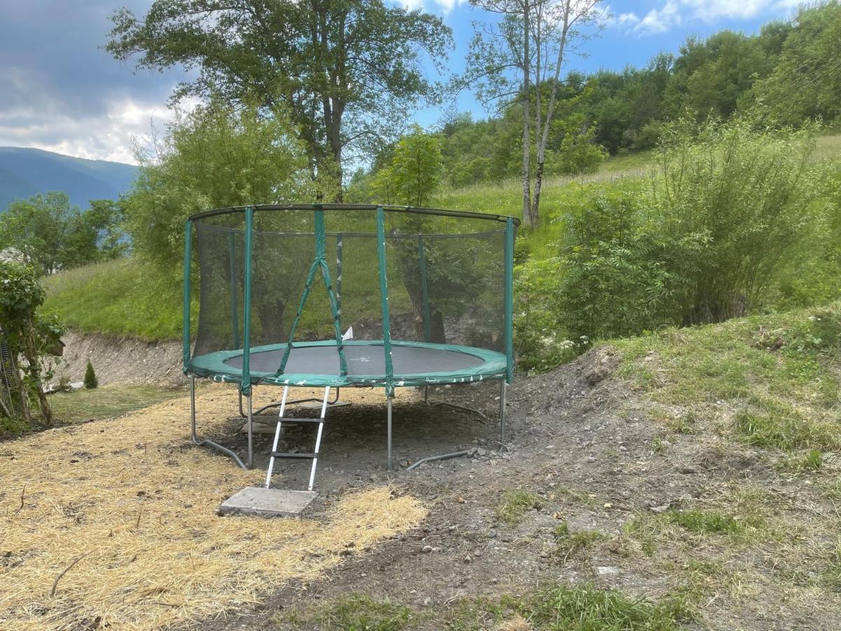L Alpin Bel Appartement Avec Terrasse Dans Vieille Ferme De Montagne Renovee Les Orres Exteriér fotografie
