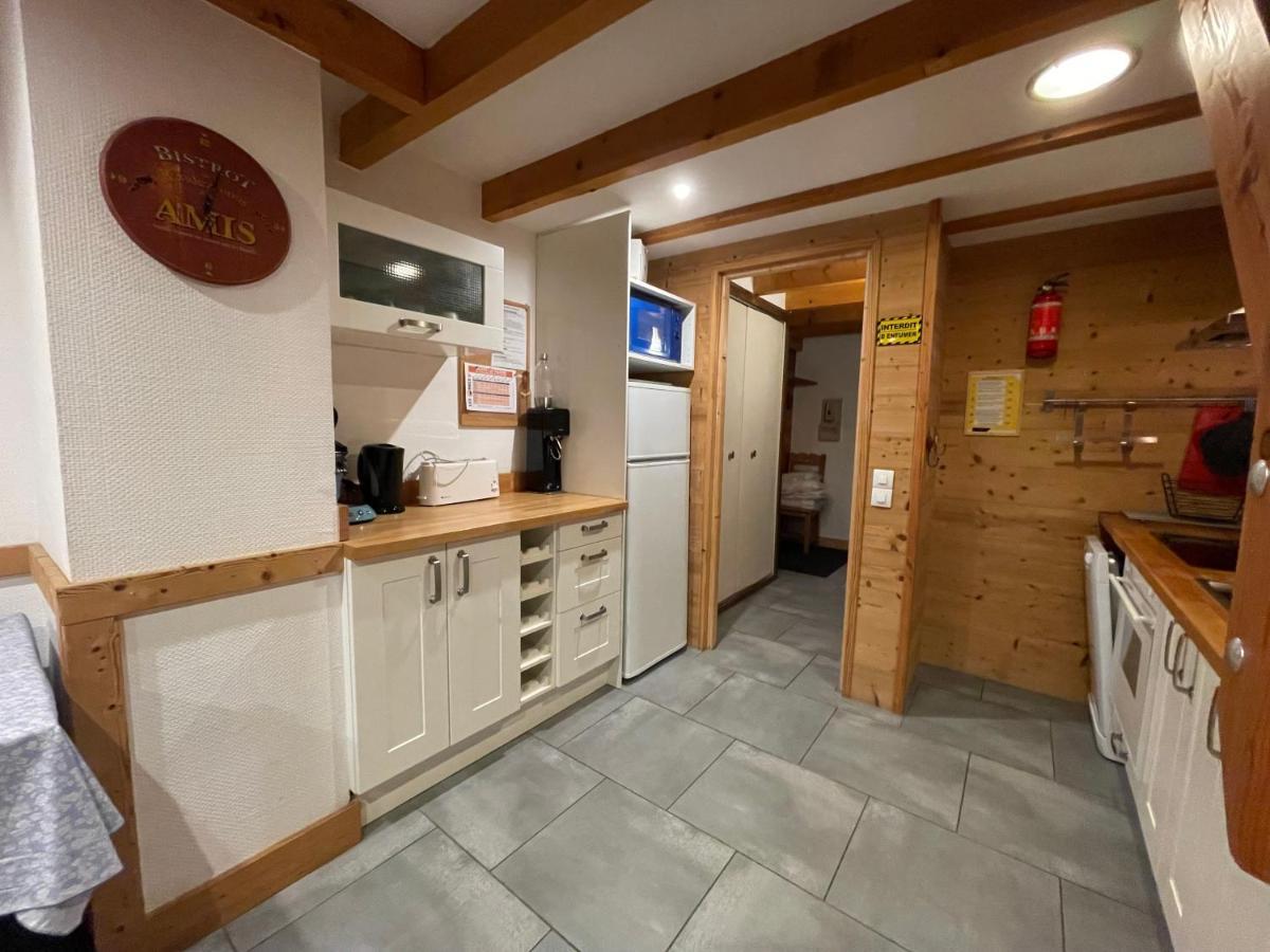 L Alpin Bel Appartement Avec Terrasse Dans Vieille Ferme De Montagne Renovee Les Orres Exteriér fotografie
